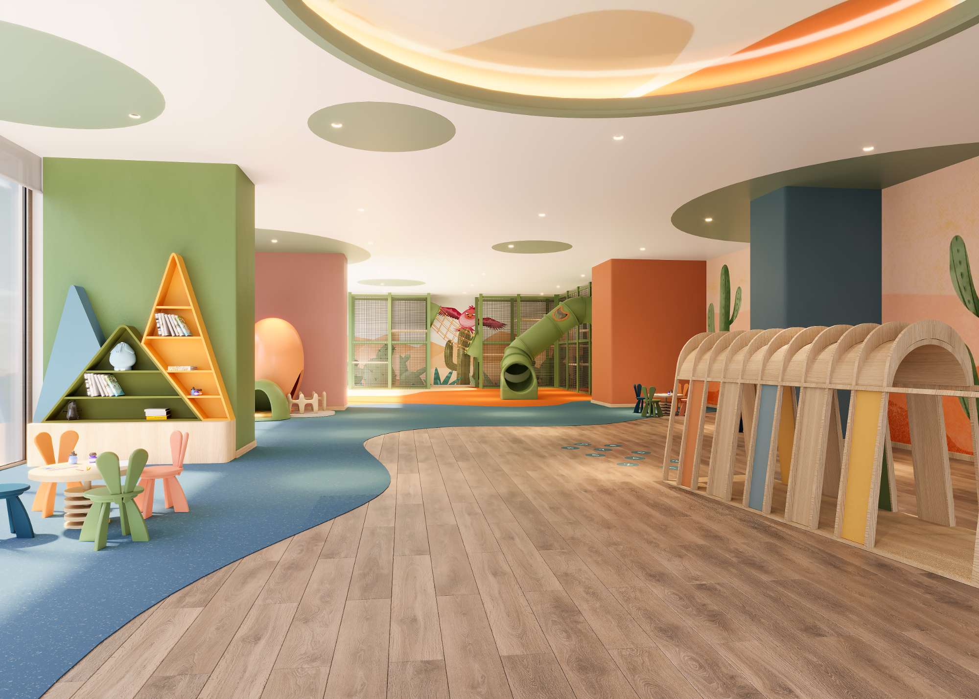INDOOR KIDS PLAYGROUND