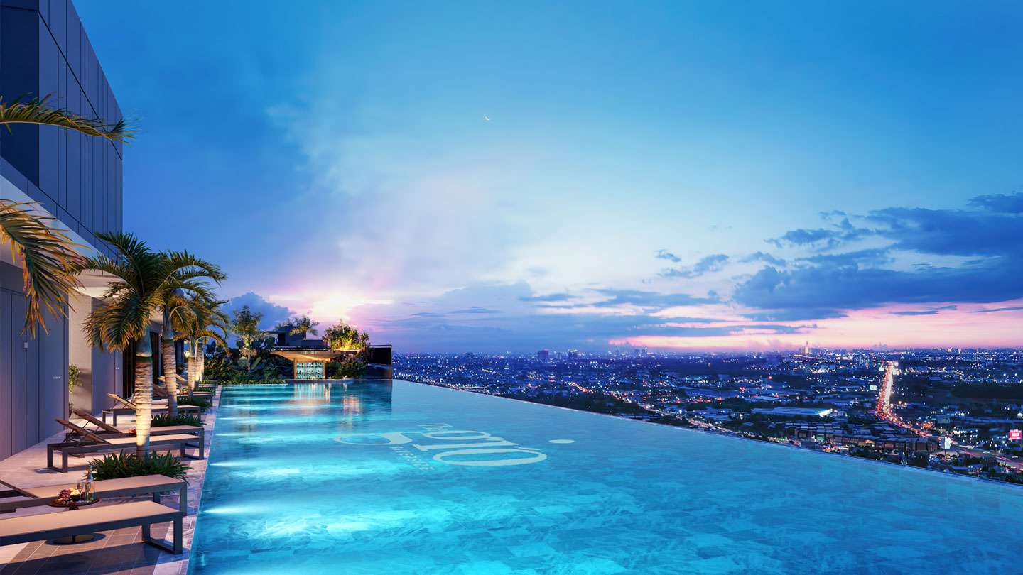 CHIÊM NGƯỠNG CẶP HỒ BƠI VÔ CỰC TRÊN TẦNG 40 DỰ ÁN THE GIÓ RIVERSIDE