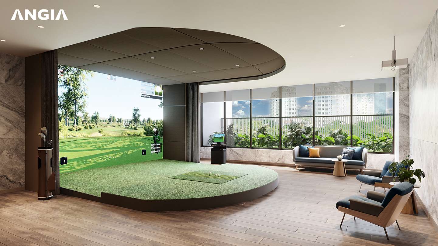 INDOOR GOLF SIMULATOR