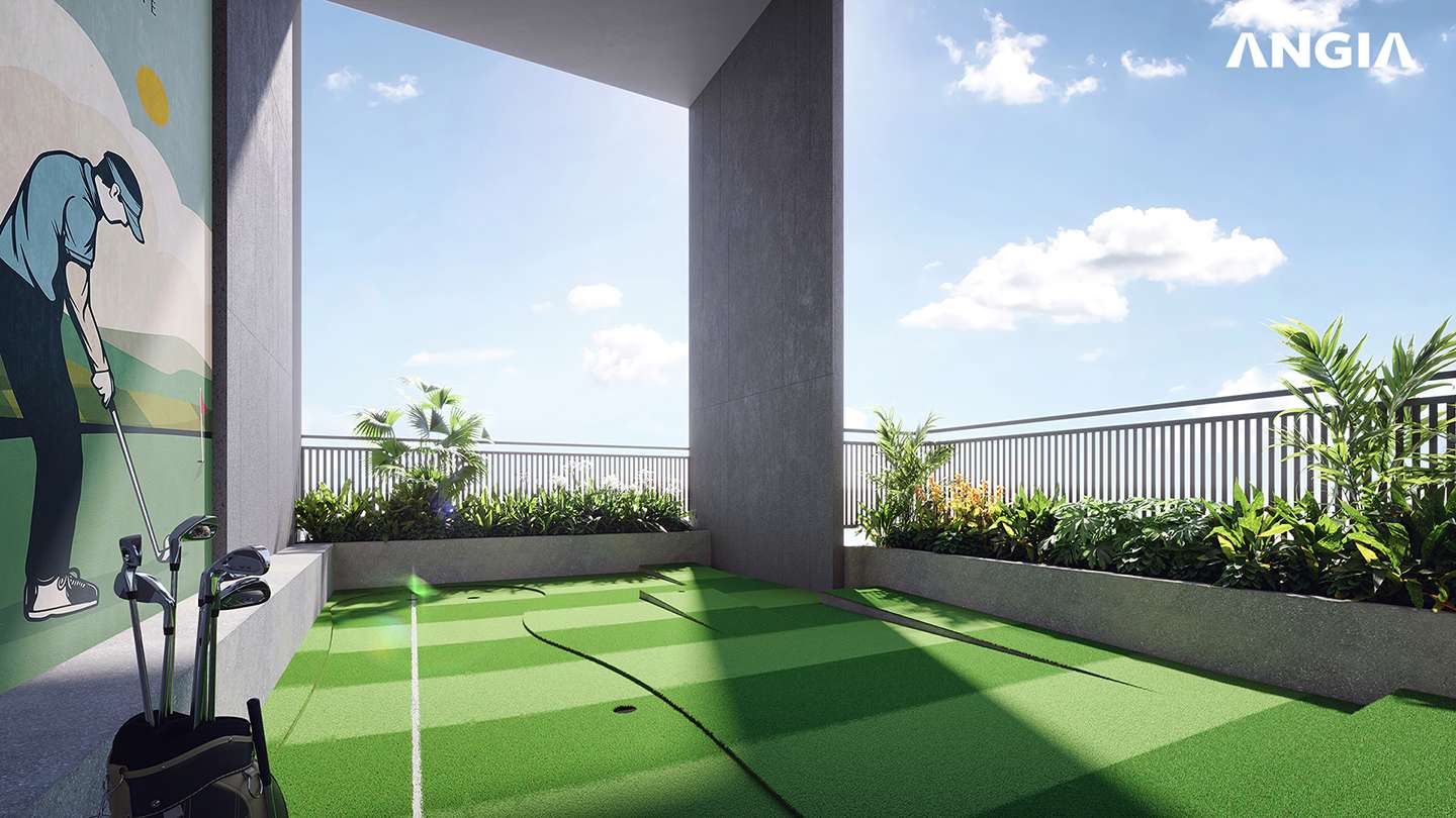 SKY GOLF PUTTING